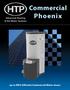 Commercial. Phoenix. up to 96% Efficient Commercial Water Heater. Advanced Heating & Hot Water Systems