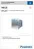 NECS. Climaveneta Technical Bulletin. Air-cooled water chillers with axial fans. 0202T T kw