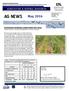 AG NEWS. May, ESTIMATING NITROGEN LOSSES FROM WET SOILS Lloyd W. Murdock Extension Soils Specialist, University of Kentucky