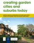 creating garden cities and suburbs today
