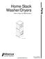 Home Stack Washer/Dryers