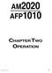 AM2020 AFP1010 CHAPTER TWO OPERATION