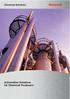 Chemical Solutions. Automation Solutions for Chemical Producers