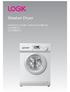 Washer Dryer. Installation Guide / Instruction Manual L612WD12 L612SWD12