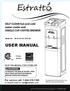 USER MANUAL. For service call: or send  to: SAVE THIS MANUAL FOR FUTURE USE. Model No. : 8LCH-KK-SC-SSS-60