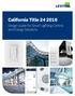 California Title Design Guide for Smart Lighting Control and Energy Solutions