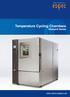 Temperature Cycling Chambers Global-N Series