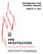 FIRE INVESTIGATIONS NATIONAL FIRE PROTECTION ASSOCIATION