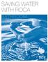 saving water with roca