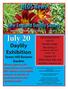 July 20 Daylily Exhibition