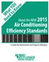 Air Conditioning Efficiency Standards