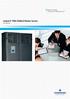 Liebert DM Chilled Water Series User Manual. Precision Cooling For Business-Critical Continuity