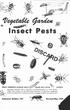 Insect Pests. Ve9e,tiate. Extension Bulletin 747. Revised May 1959 D.71