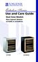 Use and Care Guide. Dual Zone Models. Wine Captain Models: 2275ZWC & 2275ZWCOL 2275ZWC 2275ZWCOL