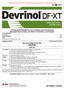 _Devrinol DF-XT Ornamental Herbicide_ _148_70506_.pdf KEEP OUT OF REACH OF CHILDREN CAUTION FIRST AID