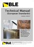 Technical Manual (European Standards)