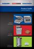 Product Guide Food Service Equipment