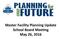Master Facility Planning Update School Board Meeting May 26, 2016