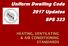 Uniform Dwelling Code 2017 Updates SPS 323