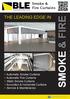 SMOKE & FIRE THE LEADING EDGE IN. Smoke & Fire Curtains