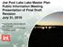 Joe Pool Lake Lake Master Plan Public Information Meeting Presentation of Final Draft Revision July 31, 2018