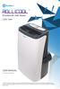 USER MANUAL COOL 100H. Portable AC with Heater