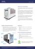 i-chiller 181 to 210 kw ic770 to ic780 ABOUT THE i-chiller RANGE RELIABILITY: ENERGY & PROCESS EFFICIENCY: EASE OF OPERATION & MAINTENANCE: