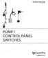 PUMP / CONTROL PANEL SWITCHES TECHNICAL BROCHURE BCPFS R10