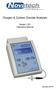 Oxygen & Carbon Dioxide Analyser. Model 1737 Operators Manual