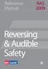 Reference Manual RAS Reversing & Audible Safety