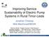 Improving Service Sustainability of Electric Pump Systems in Rural Timor-Leste