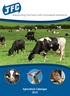 Supporting Farmers with Innovative Solutions. Agricultural Catalogue 2015
