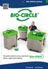MAKING GREEN WORK. The perfect solution to every requirement: Natural, organic parts washing. bio-chem.de bio-circle.de. VOC free!