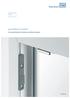 Product Catalogue 07/2018. Window control. activpilot Control. A new benchmark in window surveillance systems. winkhaus.de