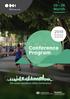 26 28 March Brisbane Australia. Conference Program. 4th water sensitive cities conference