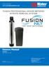 FUSION PROFESSIONAL-GRADE METERED NITRATE REMOVAL SYSTEM
