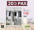 20%OFF PAX PAX KD79 KD104 BERGSBO KD21 KD52 Enjoy the offer on PAX combinations until By your side