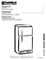 Refrigerator Top Mount Use & Care Guide. Refrigerador. R_frig_rateur. Gufa para su uso y cuidado