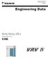 EDUS D Engineering Data RXYQ-TAYCU, 575 V. Heat Pump 60 Hz
