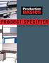 PRODUCT SPECIFIER. Ergonomic Workstations & Accessories