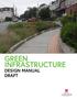 GREEN INFRASTRUCTURE DESIGN MANUAL DRAFT