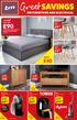SAVINGS ON FURNITURE AND ELECTRICAL was 130. now only HALF PRICE. Allerton Double Bed Malmo Set of