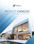 PRODUCT CATALOG. Home Control - Loudspeakers - General Products