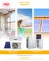 YMGI. YMGI Solar PRODUCTS. YMGI Group 601 Arrow Ln, O Fallon, MO ymgigroup.com SOLAR ASSISTED VRF