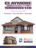 A NAME YOU CAN TRUST. PVCu Windows Doors-French Doors Conservatories