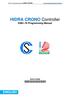 HIDRA CRONO Controller EN81-76 Programming Manual