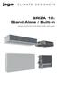 BRIZA 12: Stand Alone / Built-In INSTALLATION INSTRUCTIONS: BRIZA12 - WALL AND CEILING