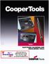 CooperTools. Weller ELECTRONIC SOLDERING AND DESOLDERING TOOLS