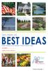 BEST IDEAS from America in Bloom Towns and Cities. Ten Years of. First Edition. Edited by Evelyn Alemanni. Sharing Our Best Ideas - 1