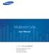Multiroom Link. User Manual. imagine the possibilities